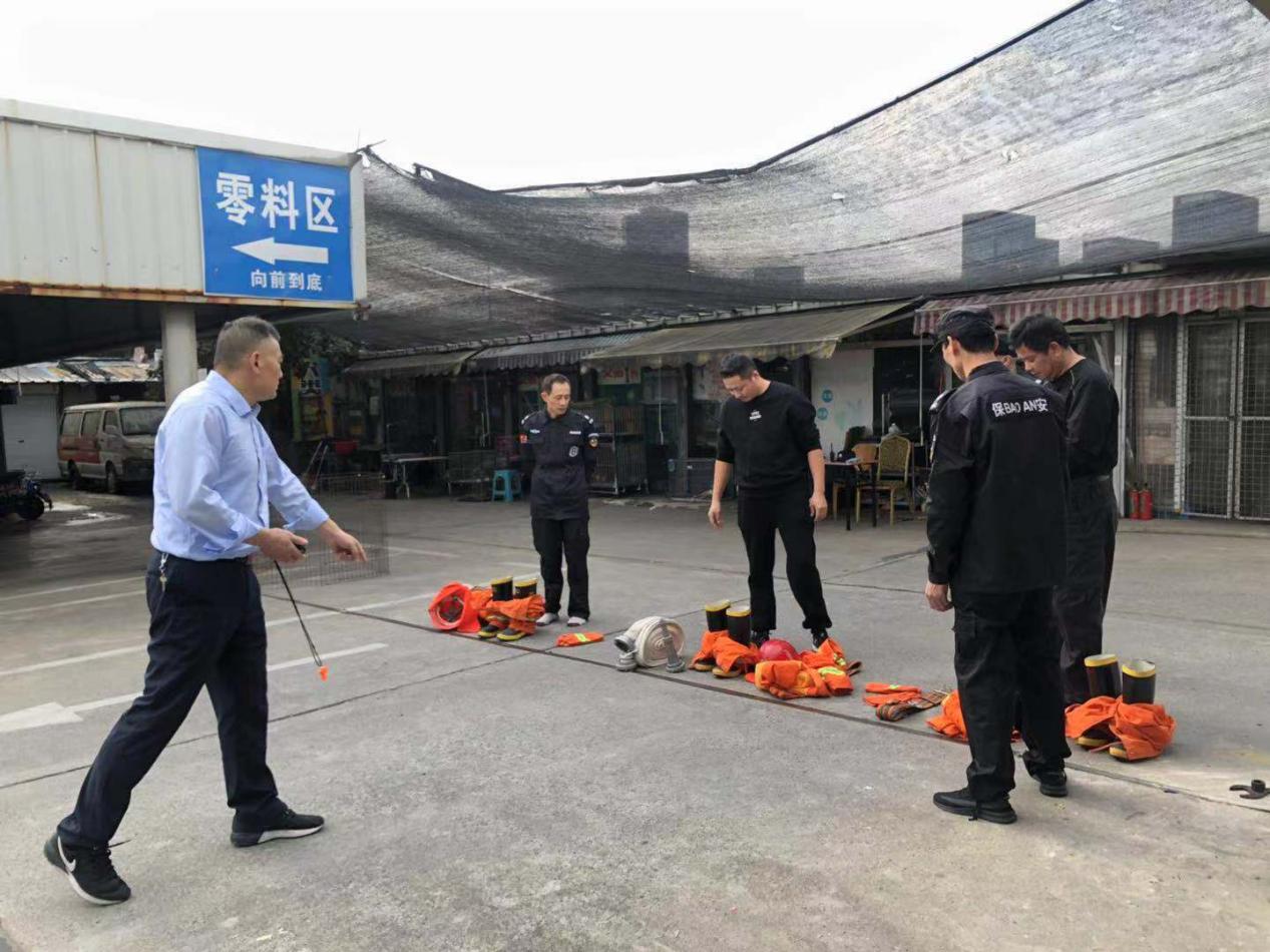 錢江商城積極備戰(zhàn)消防運動會  